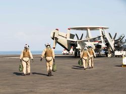 Penampakan USS Gerald R Ford Unjuk Kekuatan Bantu Israel