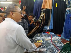 Curhat Pedagang Pasar Tanah Abang yang Kata Mendag Sudah Bisa Senyum