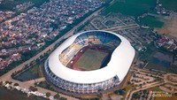drone dari sisi Stadion Gelora Bandung Lautan Api