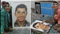 Gara-gara video Ronaldo memeluk sampai mencium kening Fatima Hamami viral di media sosial sampai sang pesepakbola itu terancam hukuman cambukan 99 kali. Foto: Courtesy of Fatima Hamami