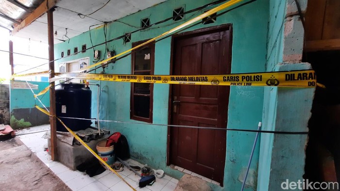 Begini penampakan kontrakan pria Depok cekik tetangga gegara game (Foto: Annisa/detikcom)
