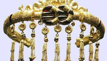 Mahkota Emas Yunani, Laut Hitam, kisaran 300 SM Foto: FB/History Archaeology People