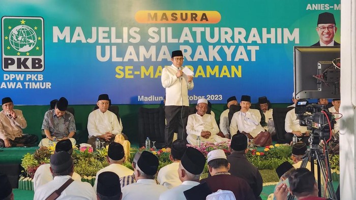 Berbekal dukungan itu, kata Cak Imin, target suara AMIN sebesar 60% di Jawa Timur bisa tercapai.