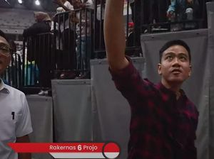 Kata Gibran soal Hadir di Rakernas Projo 15 Menit