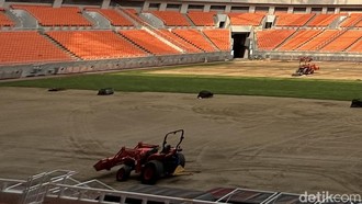 Pemprov DKI Respons Keluhan Persija soal Kondisi Rumput di JIS