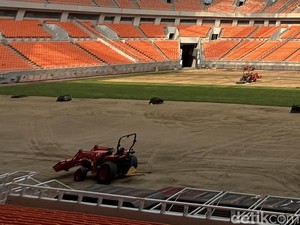 Pemprov DKI Respons Keluhan Persija soal Kondisi Rumput di JIS