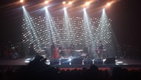Lagu-lagu yang dibawakan berasal dari era 1980-an. Foto: Ahsan Nurrijal/ detikHOT