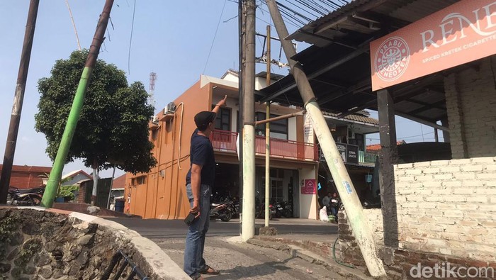 lokasi Afandi tersetrum