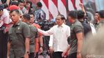Momen Jokowi Buka Rakernas VI Projo di Indonesia Arena