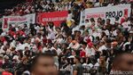 Momen Jokowi Buka Rakernas VI Projo di Indonesia Arena