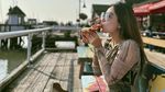 Natasha Wilona Hobi Jalan-jalan dan Kulineran, Begini Keseruannya