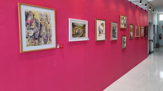 Pameran seni bertajuk Menyongsong Hari Esok di Museum Basoeki Abdullah
