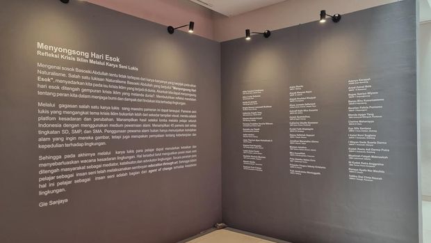 Pameran seni bertajuk Menyongsong Hari Esok di Museum Basoeki Abdullah