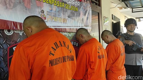 Pemilik dan karyawan  Triple Three Bar Society Denpasar ditangkap karena mengeroyok pengunjung.