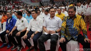 Potret Ketum KIM yang Hadir di Rakernas Projo