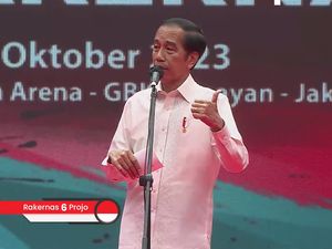 Jokowi: Rakyat Butuh Pemimpin yang Tak Banyak Bicara, tapi Banyak Bekerja