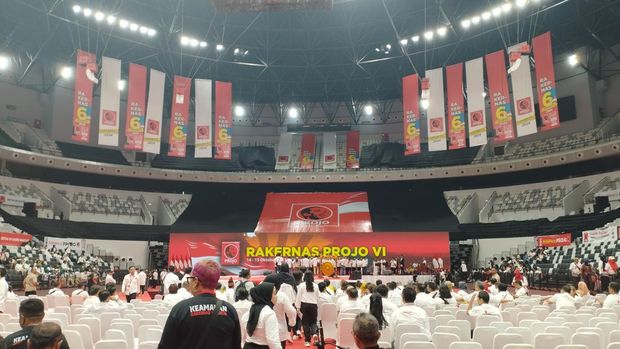 Rakernas Projo (Brigitta/detikcom)
