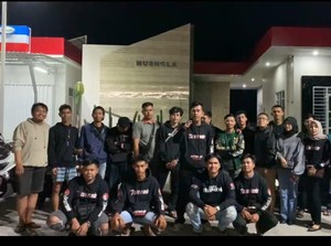 Komunitas Motor di Subang Dukung Gibran Maju di Pilpres 2024