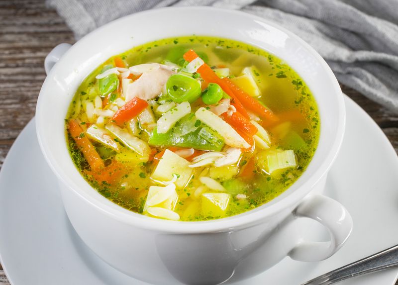 Resep Sup Ayam Sayuran Segar