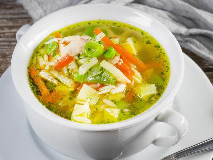 Resep Sup Ayam Sayuran Segar