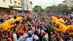 Ribuan Relawan Network For Ganjar Goyang Jakut