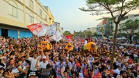 Acara dimulai dari SPBU di Jl Ampera VIII Pademangan, Jakarta Utara dan finish di Jalan Budi Mulia Siaga 5, Pademangan, Jakarta Utara, Sabtu (14/10/2023).