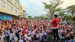 Ribuan Relawan Network For Ganjar Goyang Jakut