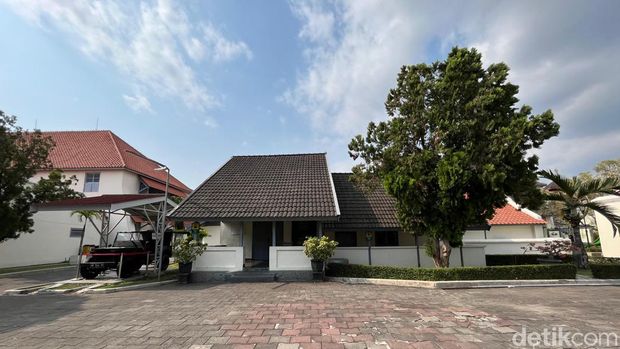 Rumah khusus tamu Belanda di Museum Benteng Vredeburgh Jogja. Ruang tamu ini kini digunakan sebagai ruang laktasi dan RBI. Foto diambil Rabu (4/10/2023).