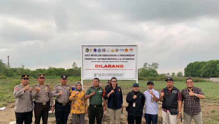 Satgas BLBI Sita Aset di Medan