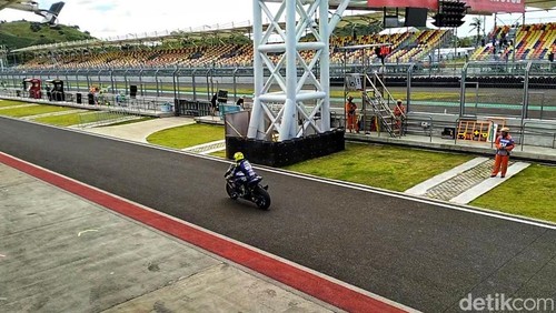 Lokasi Tribun Grand Stand Premium A Sirkuit Mandalika.