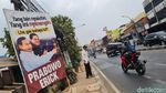 Spanduk Prabowo-Erick Gak Bahaya Ta Muncul di Bekasi