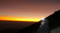Butuh waktu 4 hari & 3 malam untuk Tatjana mendaki gunung dan langsung ke Gunung Rinjani.