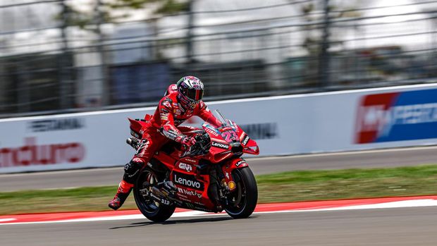 Tim Ducati Lenovo di Sirkuit Mandalika