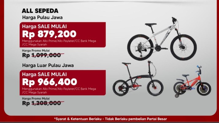 Transmart Full Day Sale-Sepeda