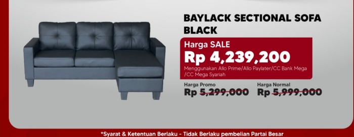 Transmart Full Day Sale-Sofa