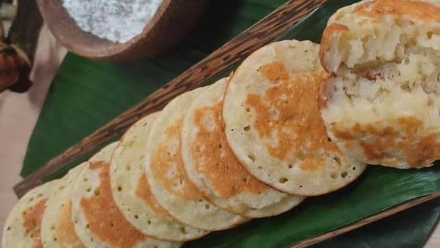 Kuliner Lampung wingko pisang.