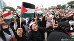 Aksi Bela Palestina di Masjid Agung Al-Azhar Jakarta