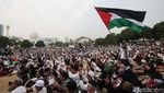 Aksi Bela Palestina di Masjid Agung Al-Azhar Jakarta