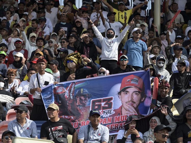 Atmosfer Penonton MotoGP Mandalika 2023
