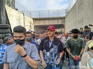 Kata Ganjar Seusai Nonton MotoGP Mandalika: Jagoan Saya Kalah