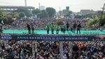 Lautan Manusia di Sidoarjo saat Anies-Cak Imin Ajak Doa untuk Palestina