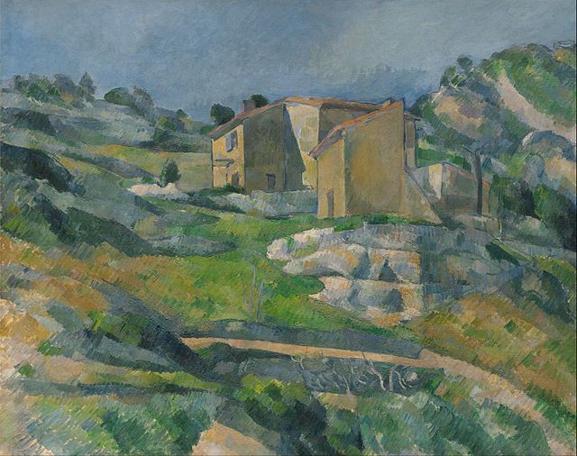 Lukisan kubisme The House at L'Estaque karya Georges Braque.