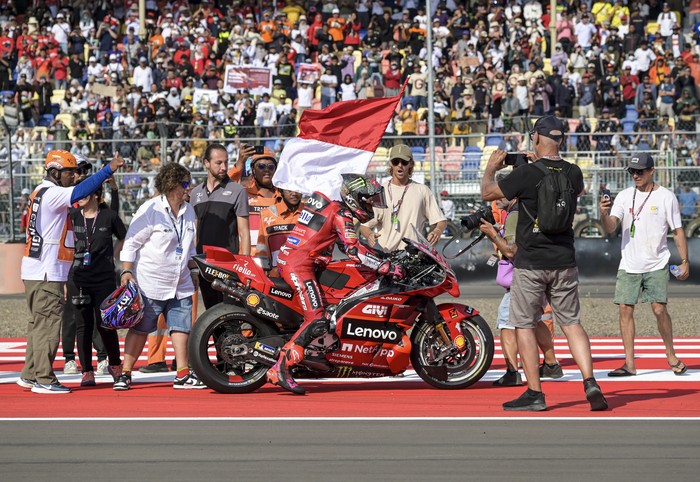 Momen Unik MotoGP Mandalika 2023 dalam Bingkai Foto