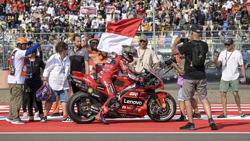 Momen Unik MotoGP Mandalika 2023 dalam Bingkai Foto