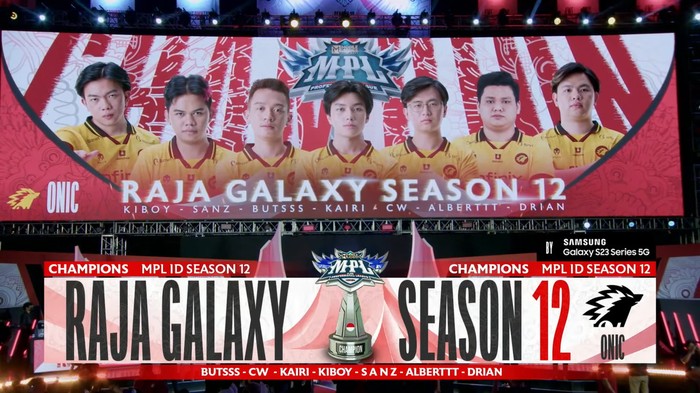 Turnamen Mobile Legends tier satu di Indonesia besutan developer resmi berakhir. Onic Esports menjadi juara MPL ID S12, setelah mengalahkan Geek Fam di babak grand final.
