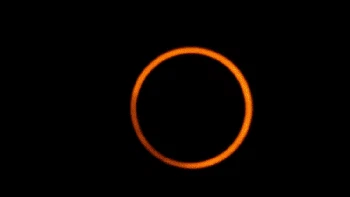 Aneka kompilasi momen Gerhana Matahari Cincin 14 Oktober 2023. Foto: Reuters