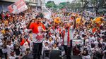 Potret Lautan Pendukung Ganjar di Pademangan Jakut