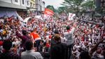 Potret Lautan Pendukung Ganjar di Pademangan Jakut