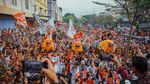 Potret Lautan Pendukung Ganjar di Pademangan Jakut