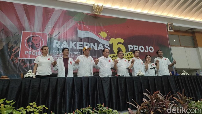 Rakernas 6 Projo (Dwi Rahmawati/detikcom)